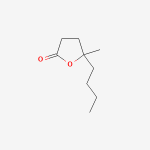 5-Butyl-5-methyldihydrofuran-2(3H)-one chemical structure (CAS 3285-00-5)