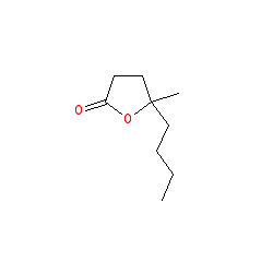 5-Butyl-5-methyldihydrofuran-2(3H)-one chemical structure (CAS 3285-00-5)