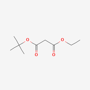 tert-Butyl ethyl malonate chemical structure (CAS 32864-38-3)