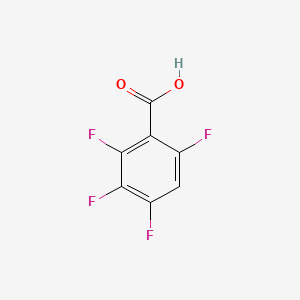 2,3,4,6-Tetrafluorobenzoic acid chemical structure (CAS 32890-92-9)