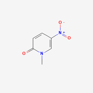 1-Methyl-5-nitro-2(1H)-pyridinone chemical structure (CAS 32896-90-5)