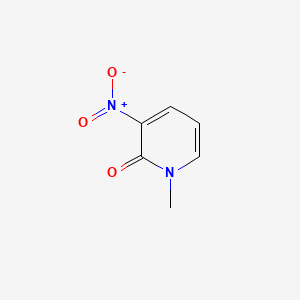 1-Methyl-3-nitropyridin-2(1H)-one chemical structure (CAS 32896-91-6)