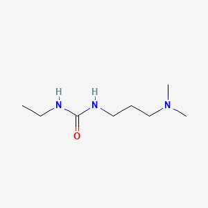 1-[3-(Dimethylamino)propyl]-3-ethylurea chemical structure (CAS 32897-26-0)