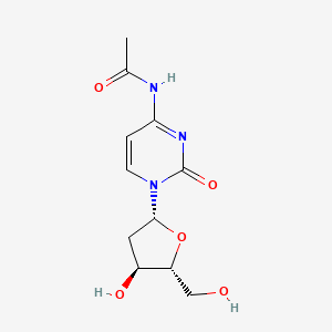 N4-Acetyl-2'-deoxycytidine chemical structure (CAS 32909-05-0)