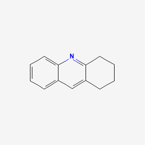 1,2,3,4-Tetrahydroacridine chemical structure (CAS 3295-64-5)