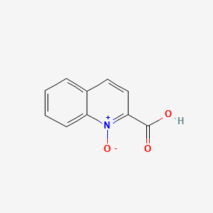 2-Carboxyquinoline 1-oxide chemical structure (CAS 3297-64-1)