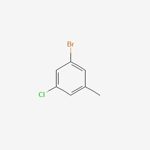 3-Bromo-5-chlorotoluene chemical structure (CAS 329944-72-1)
