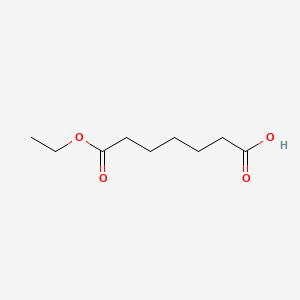 7-Ethoxy-7-oxoheptanoic acid chemical structure (CAS 33018-91-6)