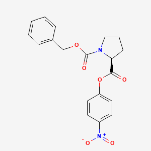 Z-Pro-ONp chemical structure (CAS 3304-59-4)