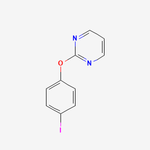 2-(4-Iodophenoxy)pyrimidine chemical structure (CAS 330792-86-4)