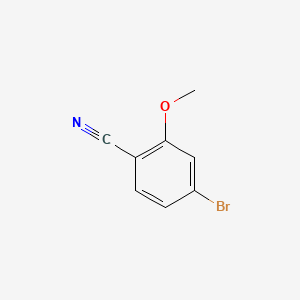 4-Bromo-2-methoxybenzonitrile chemical structure (CAS 330793-38-9)