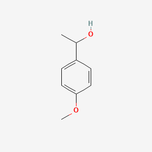 1-(4-Methoxyphenyl)ethanol chemical structure (CAS 3319-15-1)