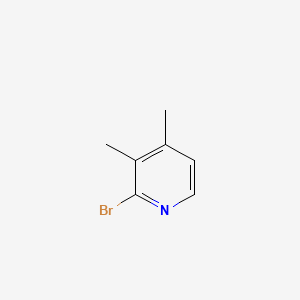 2-Bromo-3,4-dimethylpyridine chemical structure (CAS 33204-85-2)