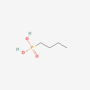 Butylphosphonic Acid chemical structure (CAS 3321-64-0)
