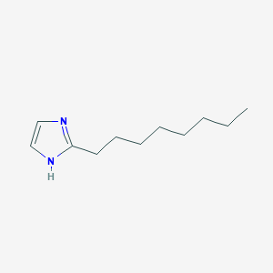 2-Octyl-1H-imidazole chemical structure (CAS 33214-20-9)
