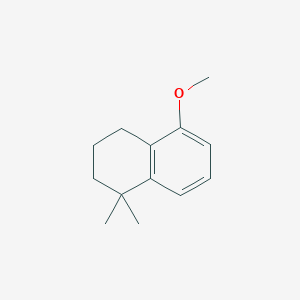 5-Methoxy-1,1-dimethyl-1,2,3,4-tetrahydronaphthalene chemical structure (CAS 33214-70-9)