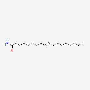 Octadec-9-enamide chemical structure (CAS 3322-62-1)