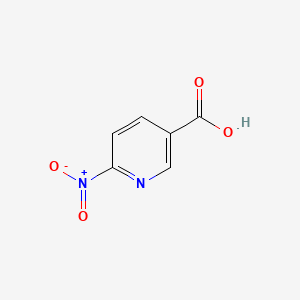 2-Nitropyridine-5-carboxylic acid chemical structure (CAS 33225-73-9)