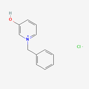 1-Benzyl-3-hydroxypyridin-1-ium chloride chemical structure (CAS 3323-73-7)