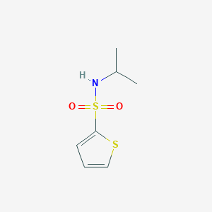 N-Isopropylthiophene-2-sulfonamide chemical structure (CAS 332354-67-3)