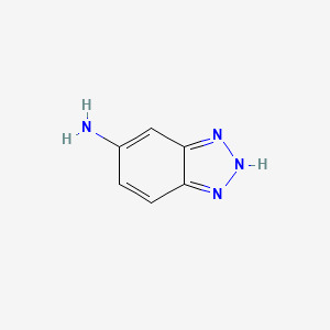 1H-Benzo[d][1,2,3]triazol-5-amine chemical structure (CAS 3325-11-9)