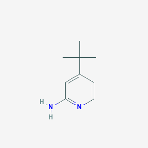 4-(tert-Butyl)pyridin-2-amine chemical structure (CAS 33252-26-5)