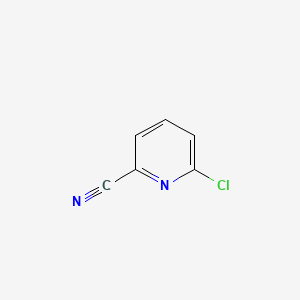 6-Chloropicolinonitrile chemical structure (CAS 33252-29-8)