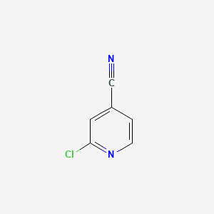 2-Chloroisonicotinonitrile chemical structure (CAS 33252-30-1)