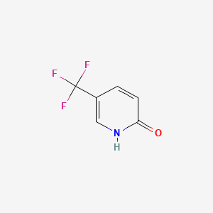 5-(Trifluoromethyl)pyridin-2-ol chemical structure (CAS 33252-63-0)