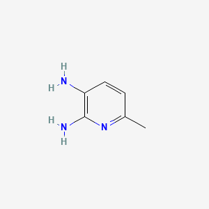 6-Methylpyridine-2,3-diamine chemical structure (CAS 33259-72-2)