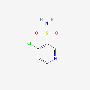 4-Chloropyridine-3-sulfonamide chemical structure (CAS 33263-43-3)