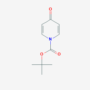 tert-Butyl 4-oxopyridine-1(4H)-carboxylate chemical structure (CAS 332940-69-9)