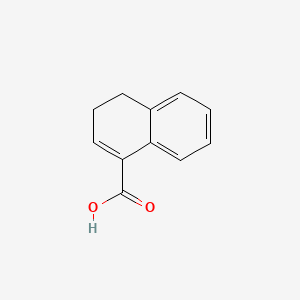 3,4-Dihydronaphthalene-1-carboxylic acid chemical structure (CAS 3333-23-1)