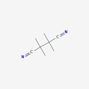 2,2,3,3-Tetramethylsuccinonitrile chemical structure (CAS 3333-52-6)
