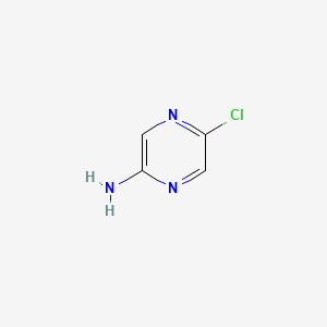 2-Amino-5-chloropyrazine chemical structure (CAS 33332-29-5)