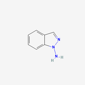 1H-Indazol-1-amine chemical structure (CAS 33334-08-6)