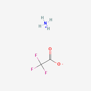 Ammoniumtrifluoroacetate chemical structure (CAS 3336-58-1)