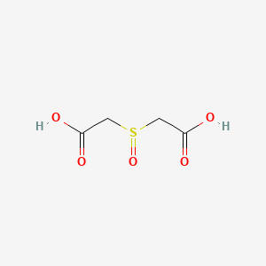 2,2'-Sulfinyldiacetic acid chemical structure (CAS 33388-14-6)