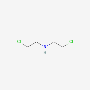 Bis(2-chloroethyl)amine chemical structure (CAS 334-22-5)