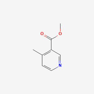 Methyl 4-methylnicotinate chemical structure (CAS 33402-75-4)