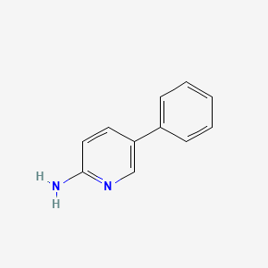 5-Phenylpyridin-2-amine chemical structure (CAS 33421-40-8)