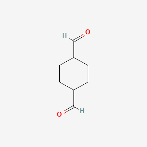 Cyclohexane-1,4-dicarbaldehyde chemical structure (CAS 33424-83-8)
