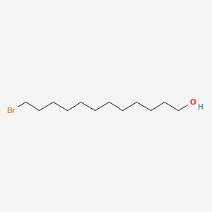 12-Bromododecan-1-ol chemical structure (CAS 3344-77-2)