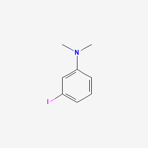 3-Iodo-N,N-dimethylaniline chemical structure (CAS 33454-16-9)