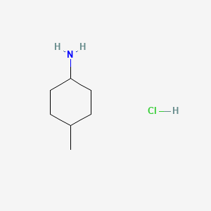 cis-4-Methylcyclohexanamine hydrochloride chemical structure (CAS 33483-66-8)