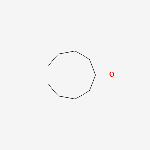 Cyclononanone chemical structure (CAS 3350-30-9)