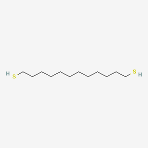 Dodecane-1,12-dithiol chemical structure (CAS 33528-63-1)