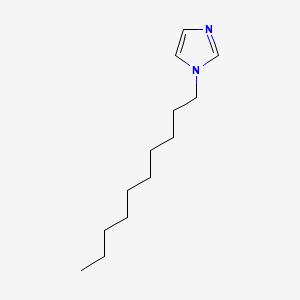 1-Decyl-1H-imidazole chemical structure (CAS 33529-02-1)