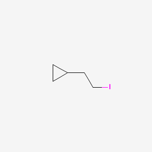 (2-Iodoethyl)cyclopropane chemical structure (CAS 335449-19-9)