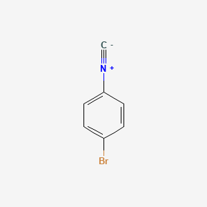 1-Bromo-4-isocyanobenzene chemical structure (CAS 33554-73-3)